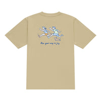 New Balance Running Graphic T-Shirt 'Tan' NEE26121-LB