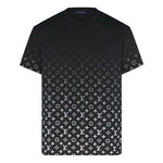LOUIS VUITTON Monogram Round Neck Gradient Short Sleeve Black 1A8HKL