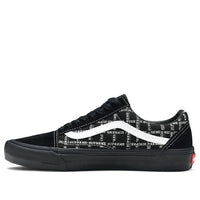 Vans Supreme x Old Skool Pro 'Logo Pattern - Black' VN0A45JC2YW