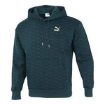PUMA Luxe Aop Full Print Logo Knit Green 534409-80