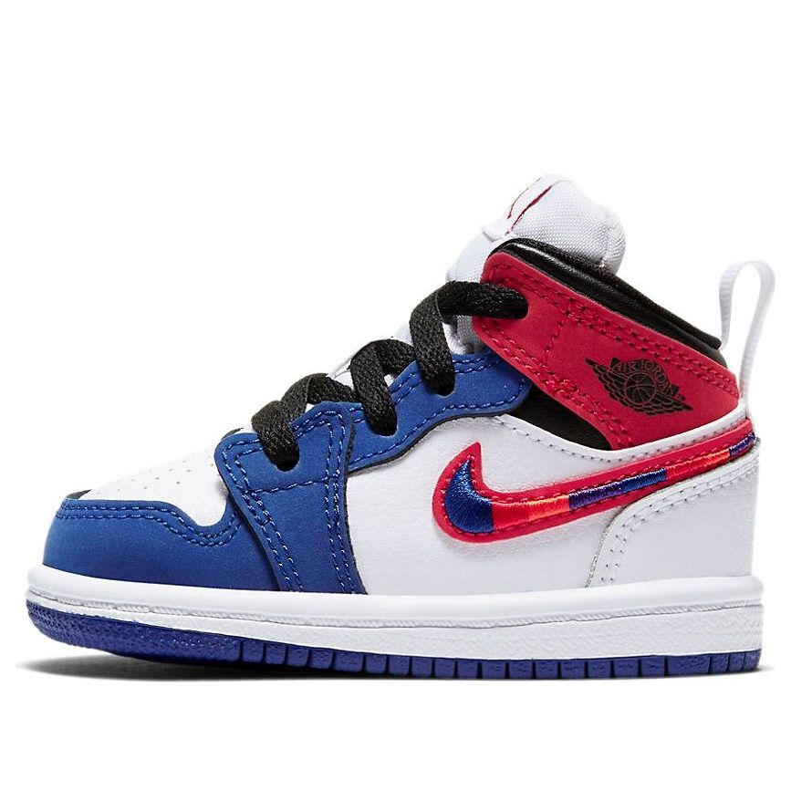 (TD) Air Jordan 1 Mid SE 'Multicolored Swoosh' BQ6933-146