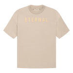 Fear of God Eternal Logo Flocked Crewneck T-Shirt 'Tan Orange' FGE50-001AJER-122