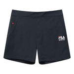 (WMNS) FILA Logo Printing Knitting Shorts Blue F11W028619F-NV