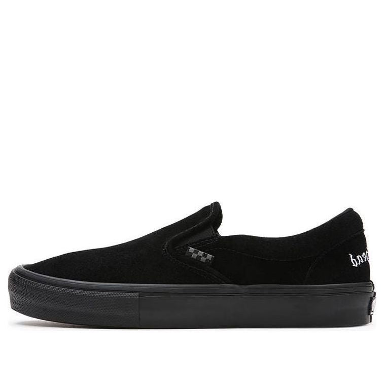 Motorhead x Vans Skate Slip-On 'Black White' VN0005V6BKA