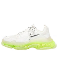 Balenciaga Triple S Sneaker 'Clear Sole - White Fluo Yellow' 541624W2FR19073