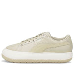 (WMNS) PUMA Suede Mayu Tonal Low Tops Casual Skateboarding Shoes Khaki 384870-02
