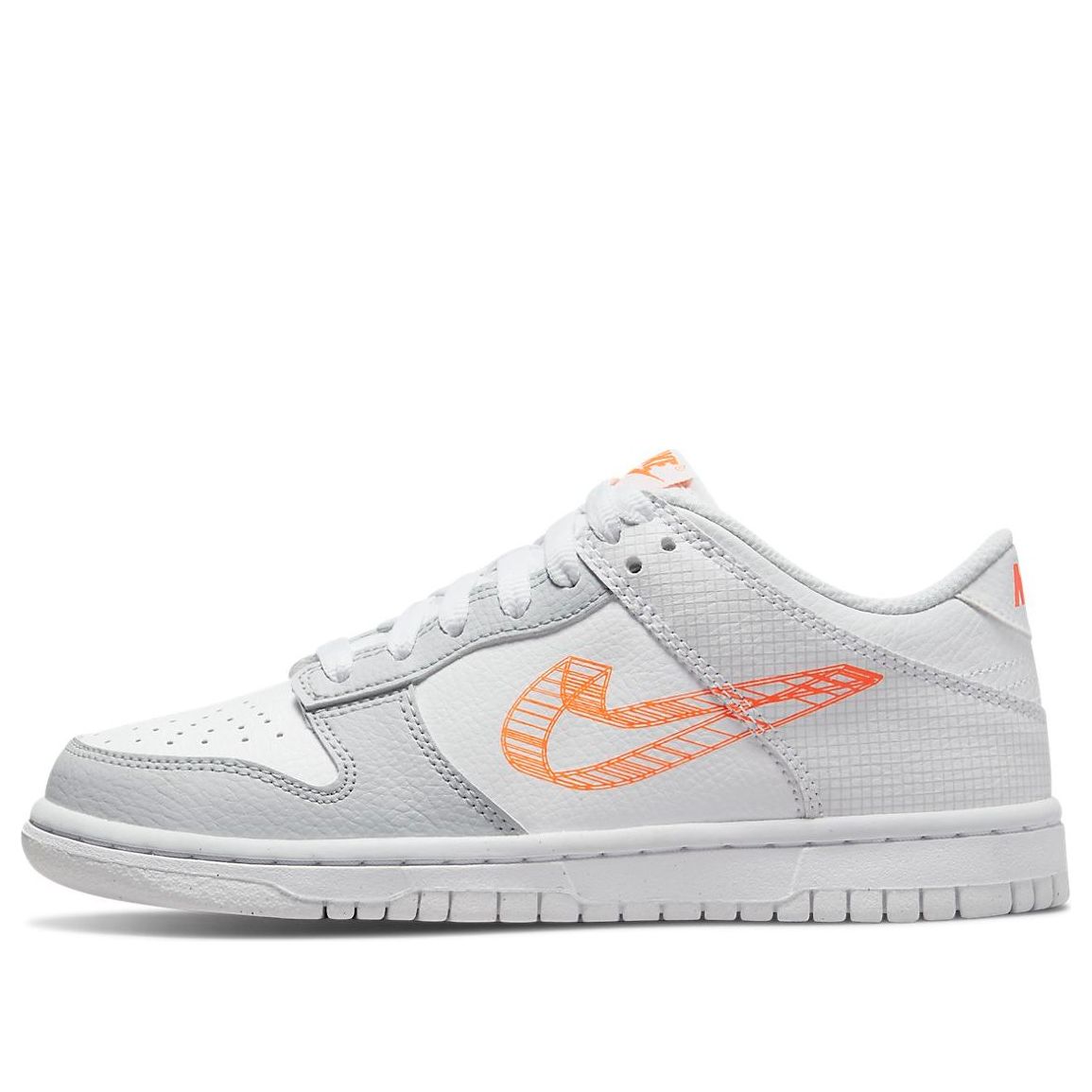 (GS) Nike Dunk Low SE '3D Swoosh' DR0171-100