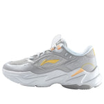 (WMNS) Li-Ning Retro Sport Leisure 'White Grey' AGCR334-2