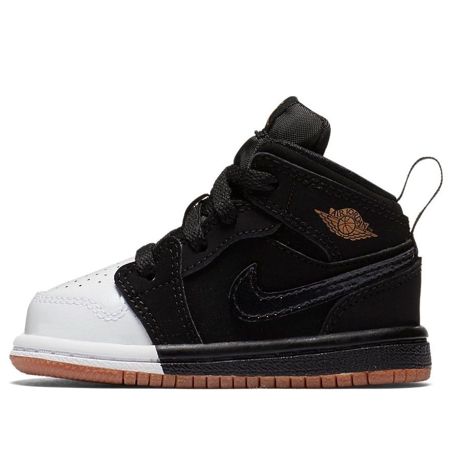 (TD) Air Jordan 1 Mid 'Metallic Gold' 644507-021