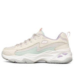 (WMNS) Skechers D Lites 4.0 Panda Flatform Low Chunky Shoes White 149491-NTMT