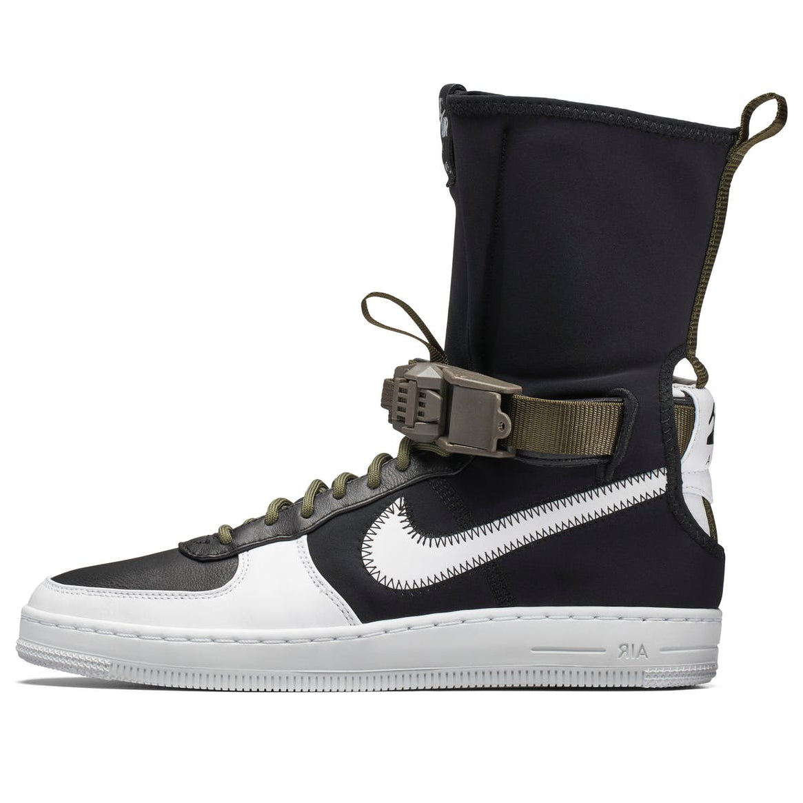 Nike NikeLab x Acronym Air Force Downtown 1 Hi SP 'Black White' 649941-001