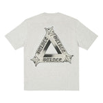 Palace Tri-Og T-Shirt 'Grey Marl' P26TS181