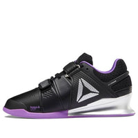(WMNS) Reebok Legacy Lifter Low-Top Weightlifting Shoes Black/Purple DV6231
