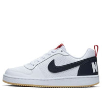(GS) Nike Court Borough Low 'White Obsidian Gum' 839985-105