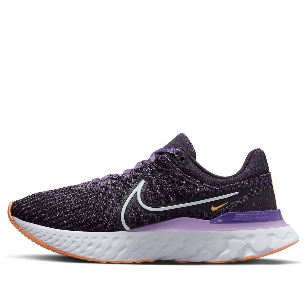 (WMNS) Nike React Infinity Run Flyknit 3 'Cave Purple Orange' DD3024-502