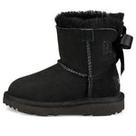 (PS) UGG Mini Bailey Bow II Snow Boots Black 1017397T-BLK