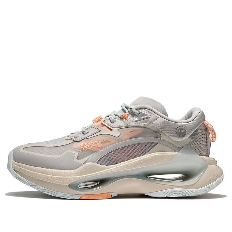 (WMNS) Li-Ning Infinity 'Grey Orange' AZGS054-1