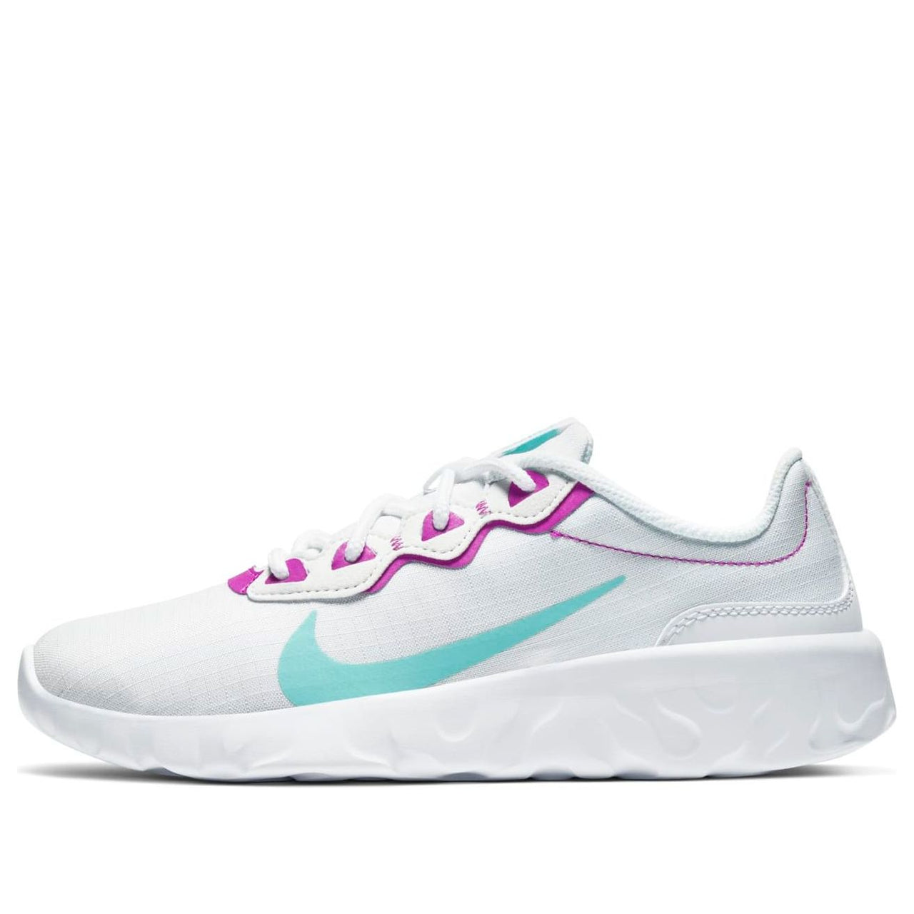 (WMNS) Nike Explore Strada 'White Light Aqua' CD7091-100