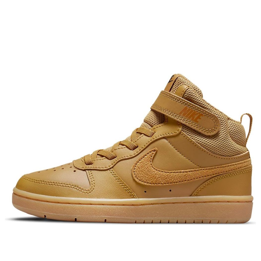 (PS) Nike Court Borough Mid 2 'Wheat' CD7783-701