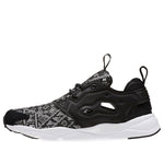 (WMNS) Reebok Furylite Gt Running Shoes Black/White/Grey BD4461