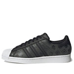 adidas Originals Superstar Shoes 'Black Green Monogram' GX8412