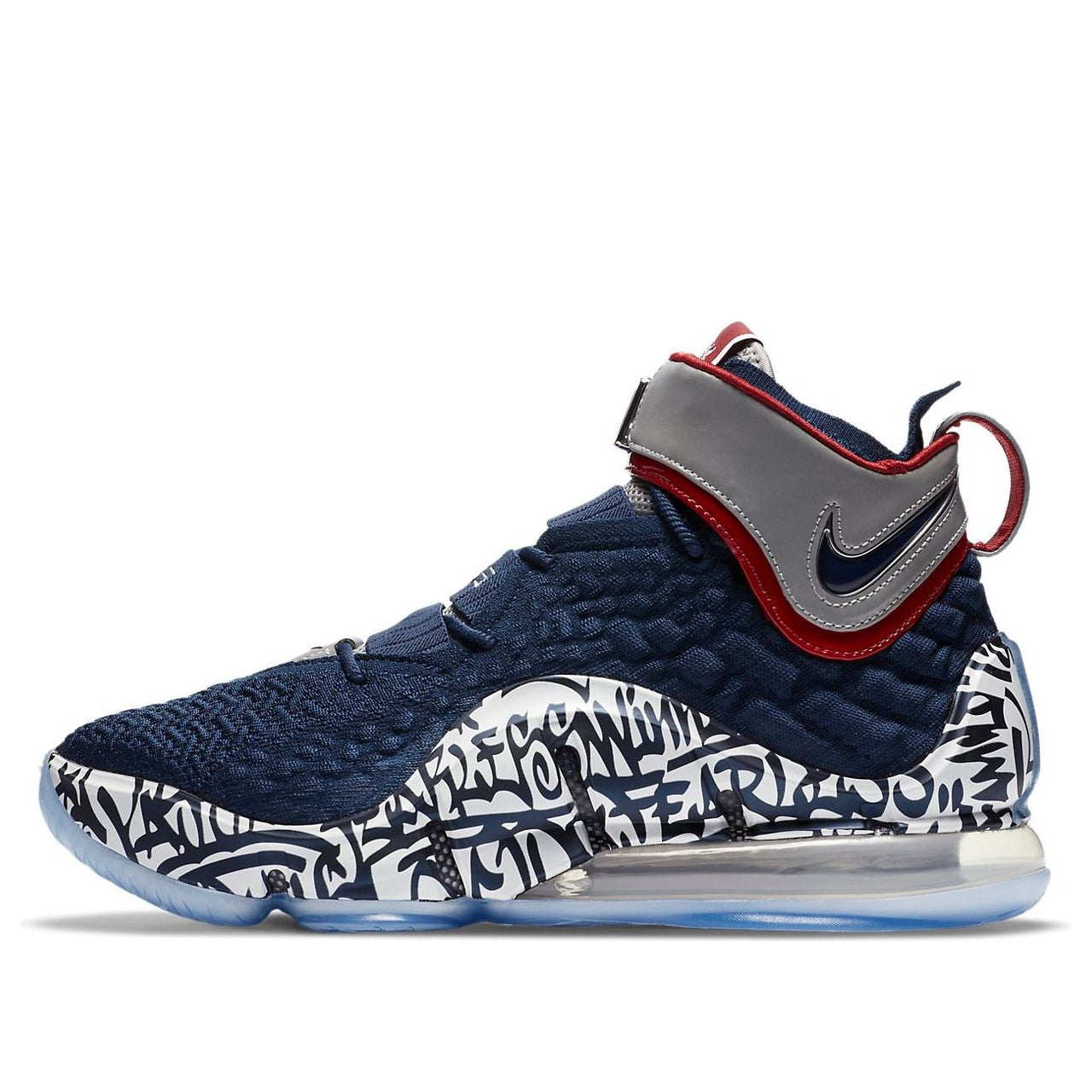 Nike LeBron 17 'LeBron 4 Cold Blue Graffiti' CT6047-400