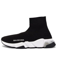 (WMNS) Balenciaga Speed Sneaker 'Clear Sole - Black' 607543W2DB61010