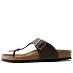 Birkenstock Ramses Birko-Flor Sandals 'Dark Brown' 44701