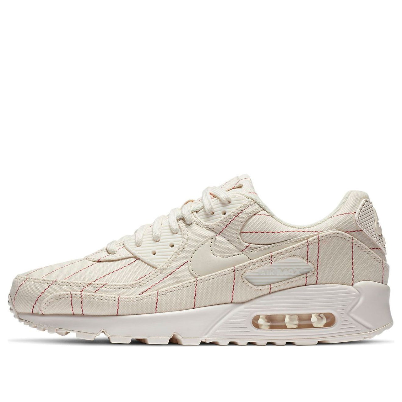 Nike Air Max 90 'Pinstripes - Natural Chili Red' CZ5593-100
