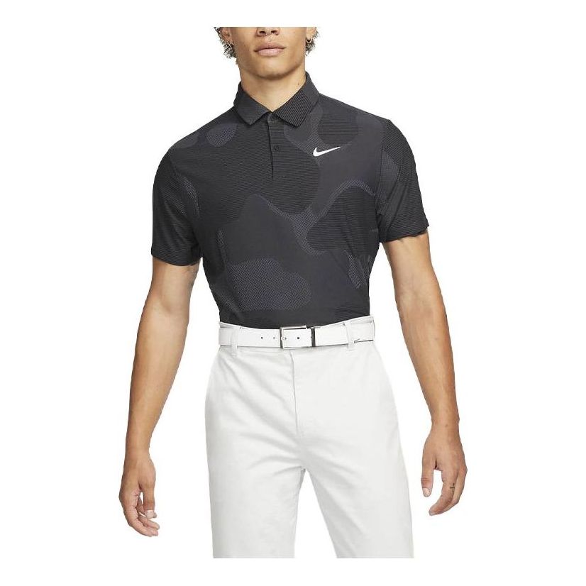 Nike Golf Dri-Fit ADV Tour Camo Shirt 'Black' DR5312-010