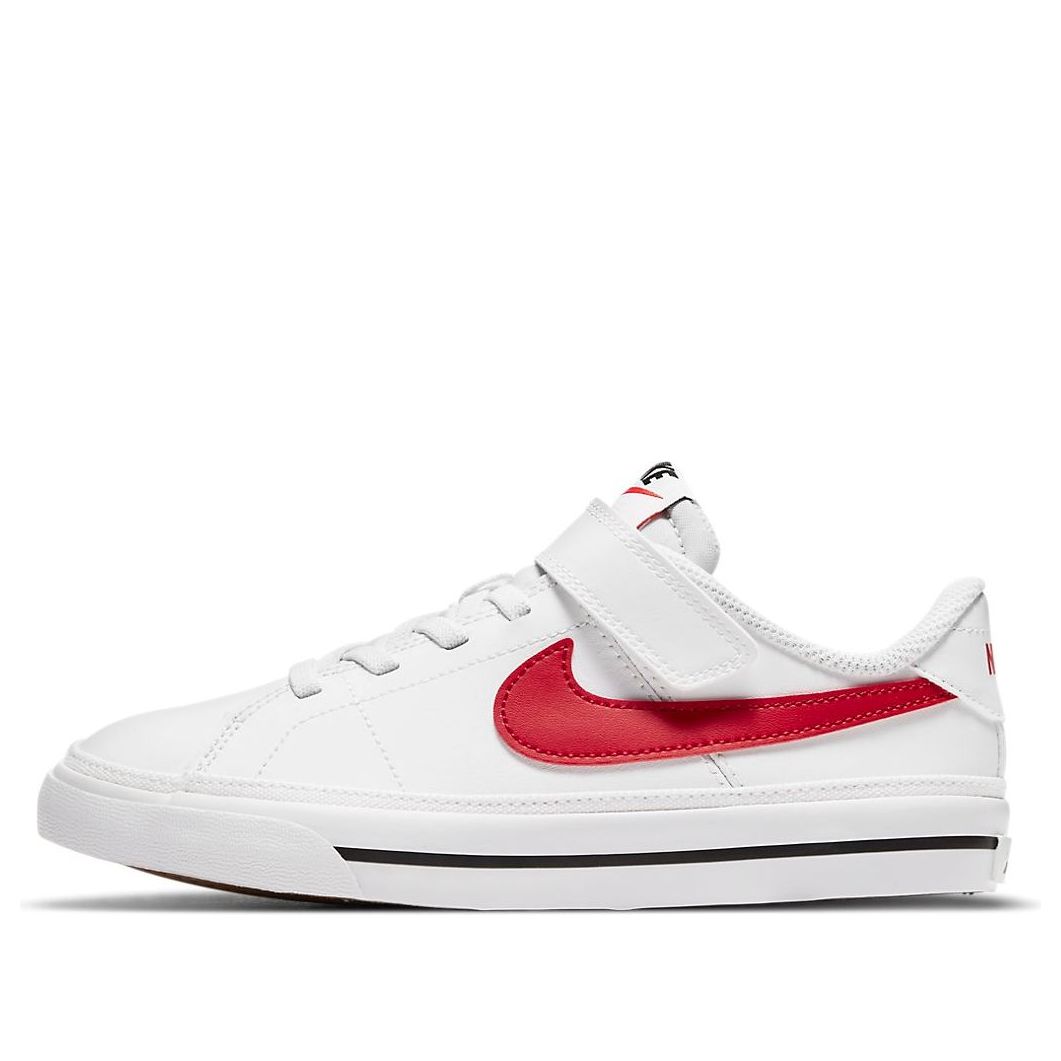 (PS) Nike Court Legacy White/Red DA5381-105
