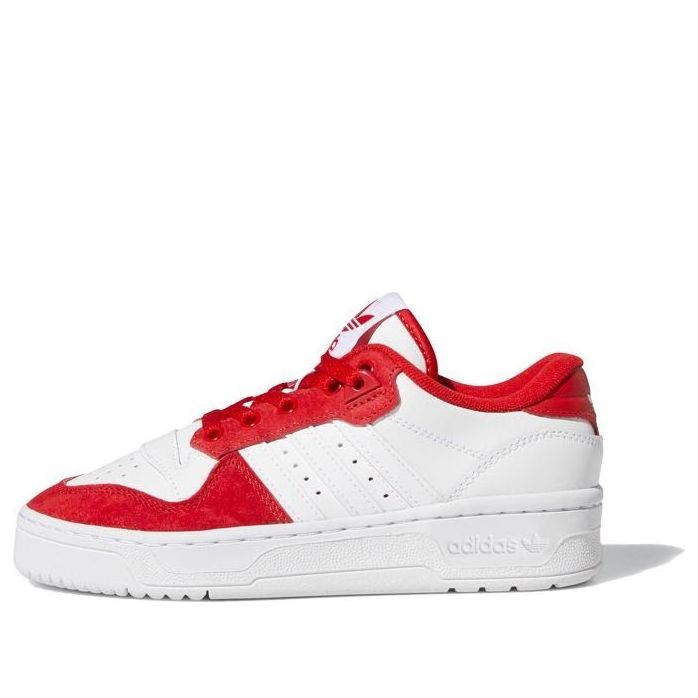 (GS) adidas Rivalry Low J 'White Red' FV4948