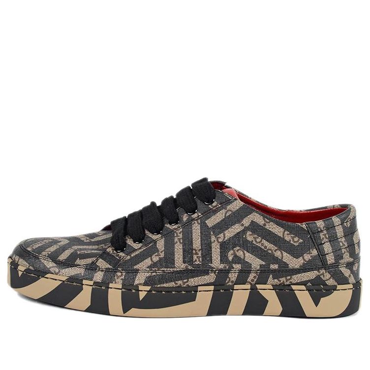 Gucci GG Supreme Sneaker Caleido 'Black Beige' 407343-KVW80-9786