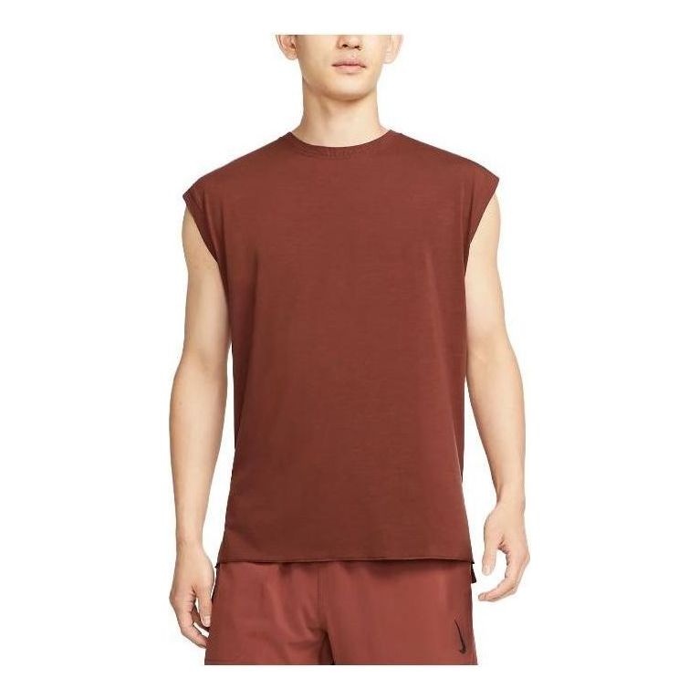 Nike Dri FIT Tank 'Brown' DM7823-217
