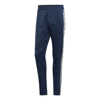 Men's adidas originals Stripe Logo Casual Sports Pants/Trousers/Joggers Autumn Blue HN1674