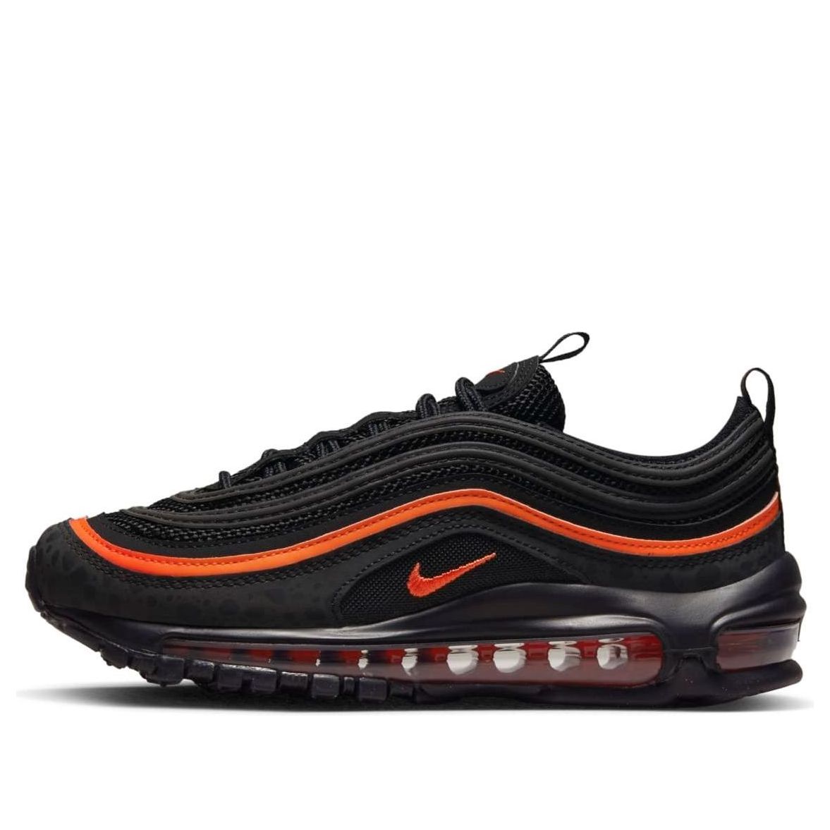 (GS) Nike Air Max 97 'Black Safety Orange' DX3088-001
