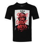 Nike LeBron James Printing Basketball Sports Quick Dry Black CW5336-010