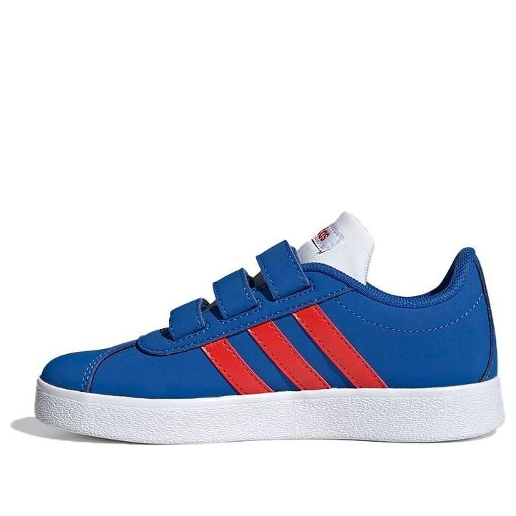 (PS) adidas VL Court 2.0 'Blue Red' EE6904