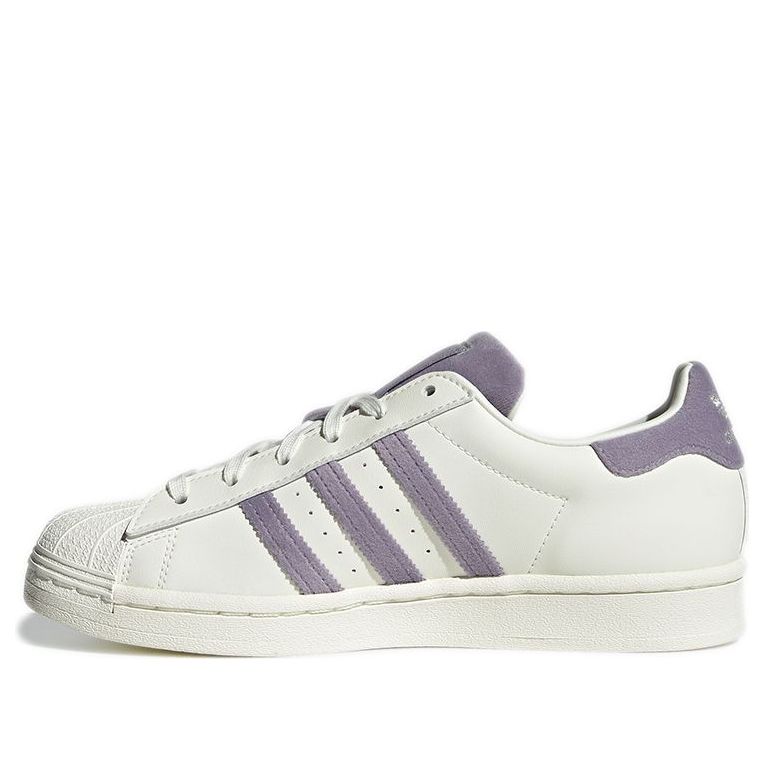 (WMNS) adidas originals Superstar SneakersShoes 'White Purple' GZ3389