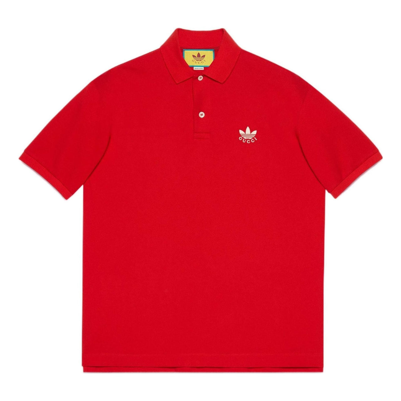Gucci x adidas Cotton Piquet Polo 'Red' 700497-XJEL0-6290