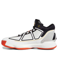 adidas D Rose 10 'Black White Red' F36778