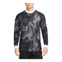 Nike Dir-Fit FC Graphic Long-Sleeved T-shirt 'Black' DV9799-068