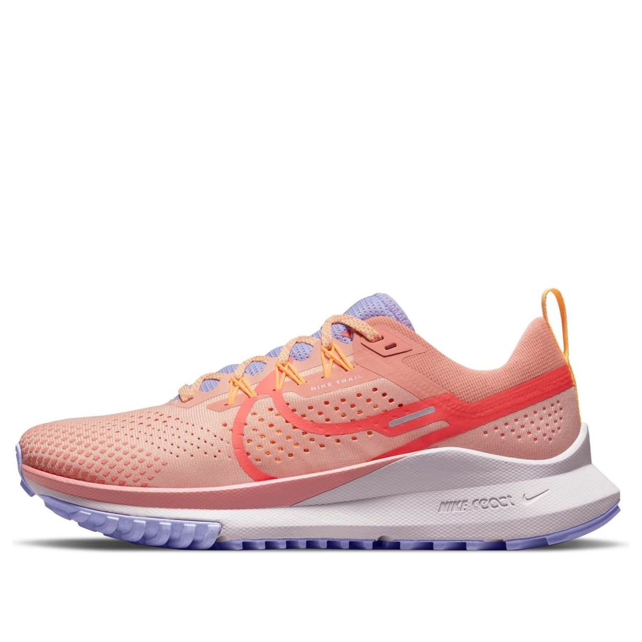(WMNS) Nike React Pegasus Trail 4 'Arctic Orange Purple Pulse' DJ6159-800