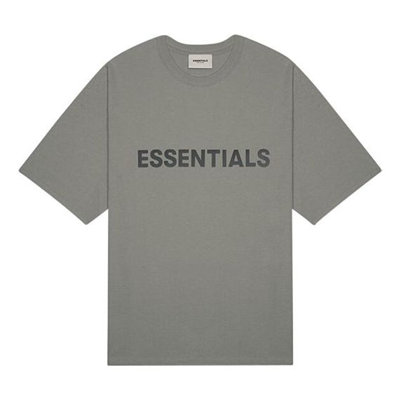 Fear of God Essentials SS20 Graphic Logo T-Shirt 'Charcoal' FOG-SS20-406