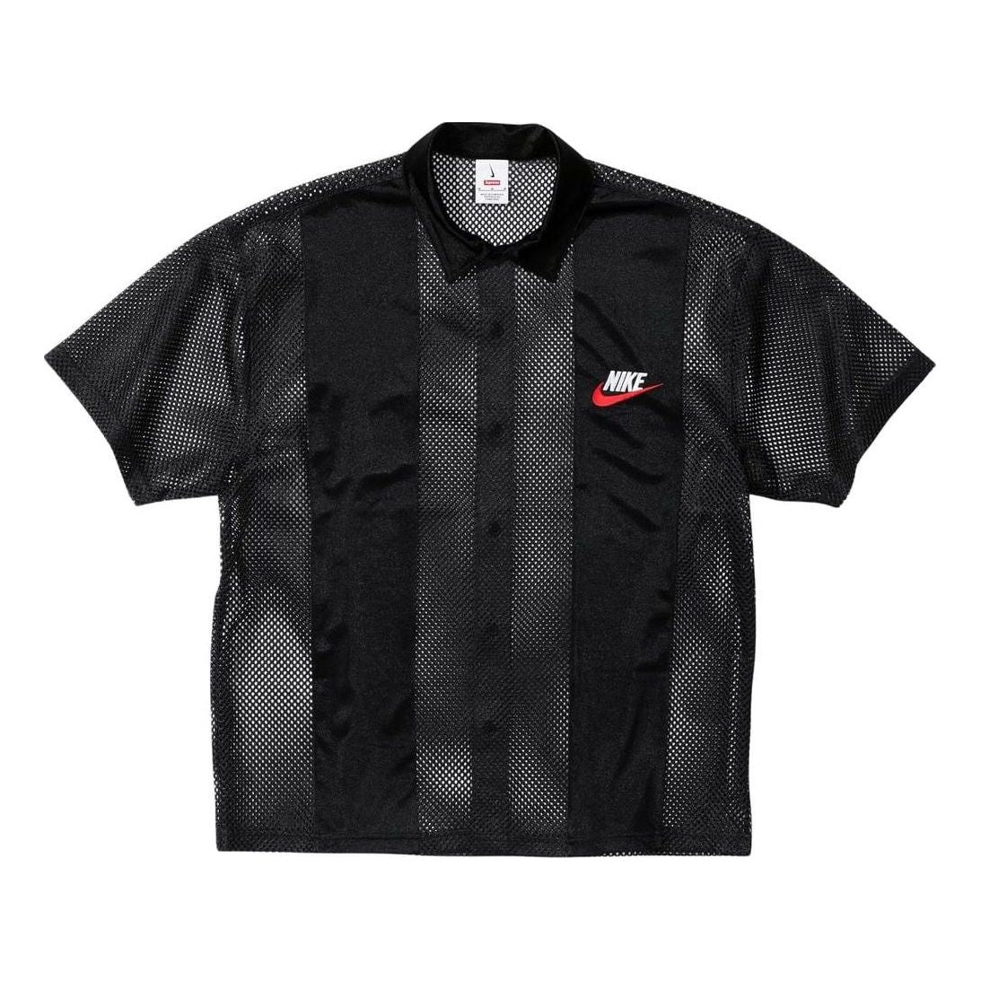 Supreme x Nike Mesh S/S Shirt 'Black' SUP-SS24-166
