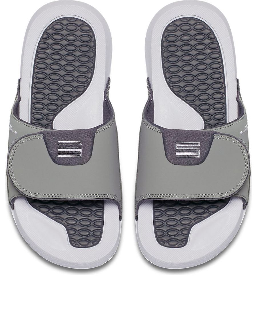 (GS) Air Jordan Hydro 6 Retro Slide 'Medium Grey' AJ0022-004