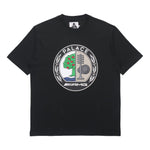 PALACE SS21 x AMG Crossover Emblem T-Shirt Black Apple Logo Printing Solid Color Short Sleeve Unisex P20AMGTS001