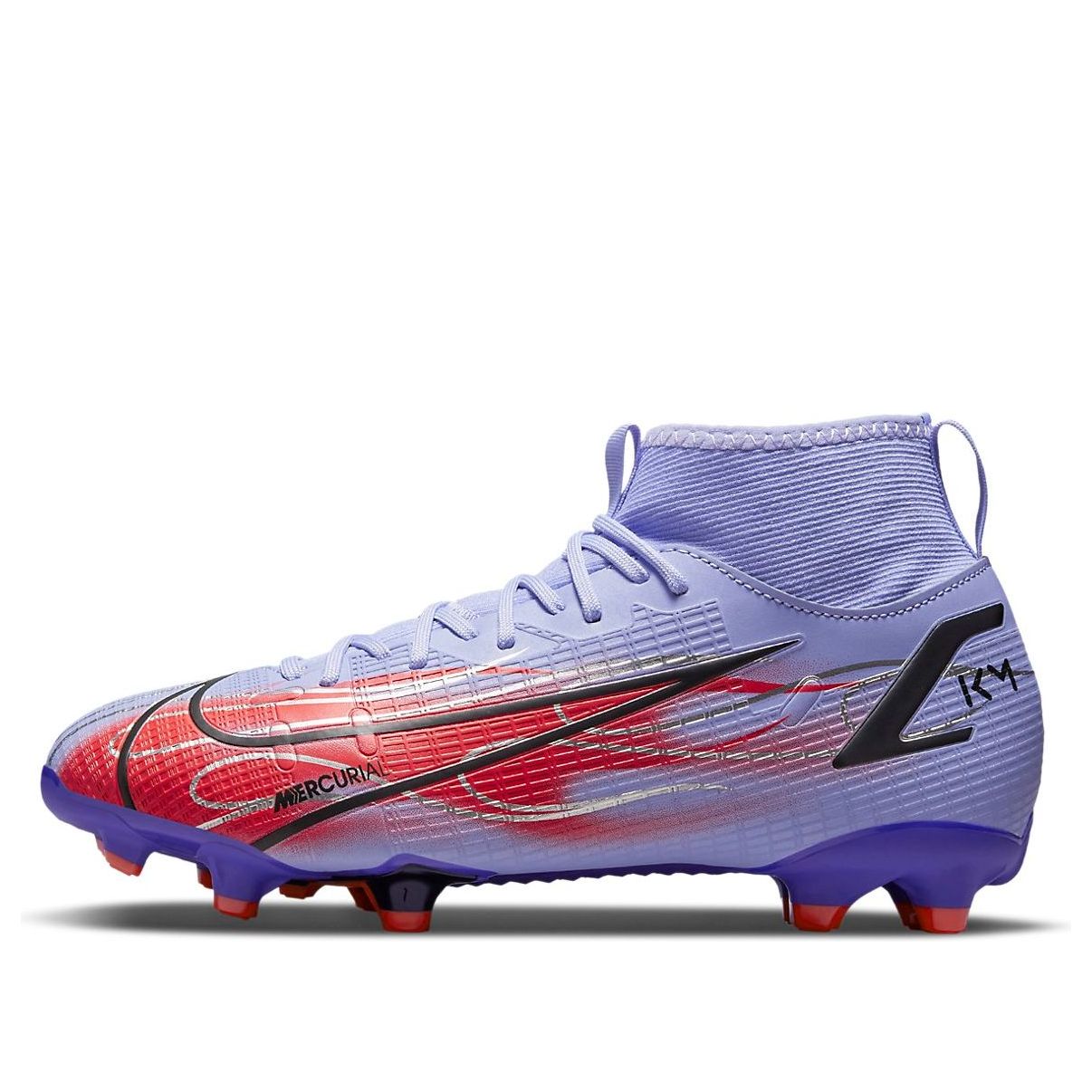 (GS) Nike Kylian Mbapp x Mercurial Superfly 8 Academy MG 'Flames' DB0900-506