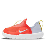(TD) Nike Lil' Swoosh Bright Crimson Low-Top Running Shoes Orange/Grey AQ3113-606