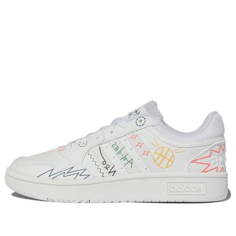 adidas Hoops 3.0 Doodle 'White' HP3165